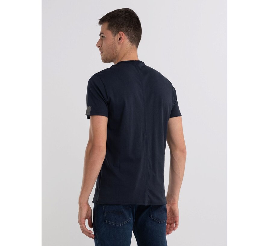 T-Shirt REGULAR BASIC JERSEY 30/1  MIDNIGHT BLUE. (M3590 .000.2660 - 576)