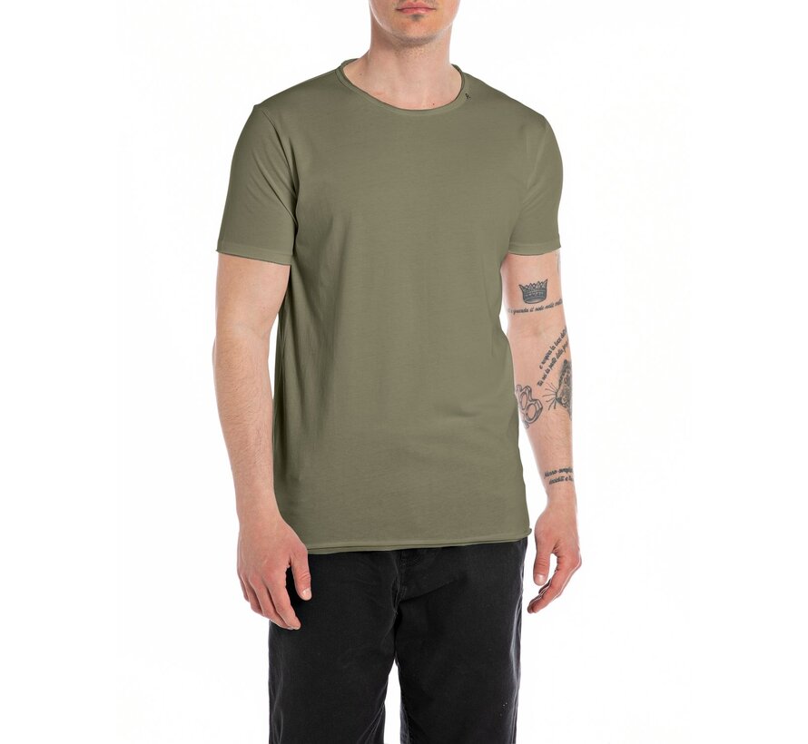 T-Shirt REGULAR BASIC JERSEY 30/1  LIGHT MILITARY... (M3590 .000.2660 - 408)