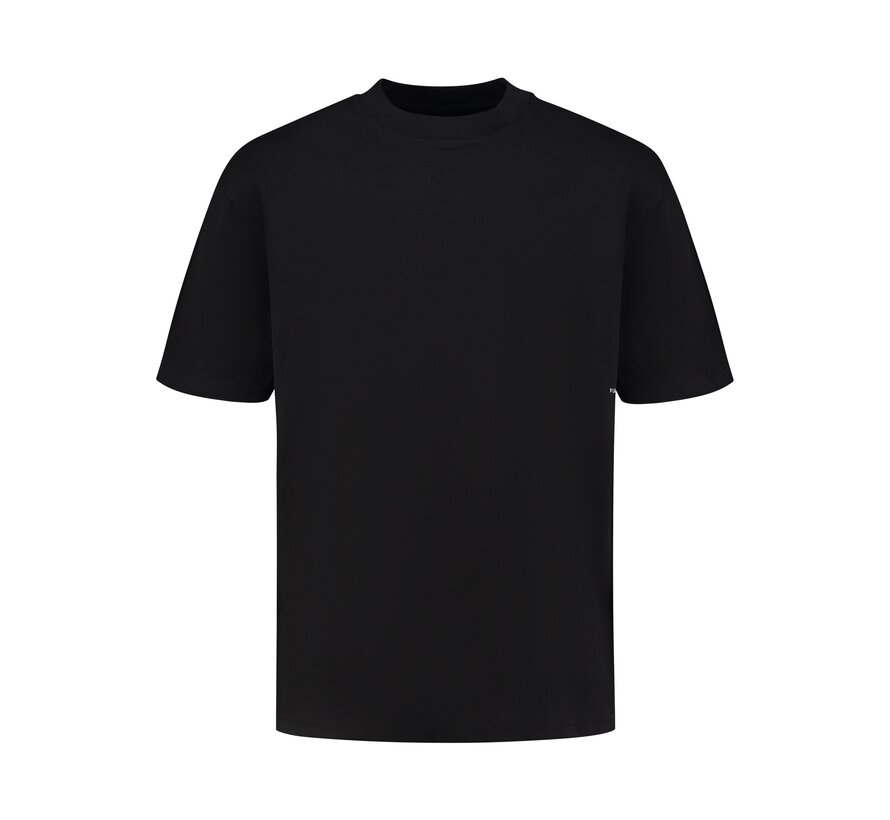 Oversized fit T-shirt Crewneck Black (24010119 - 02)