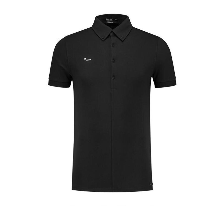 Polo Alpha1 Jersey Stretch Black (102100)