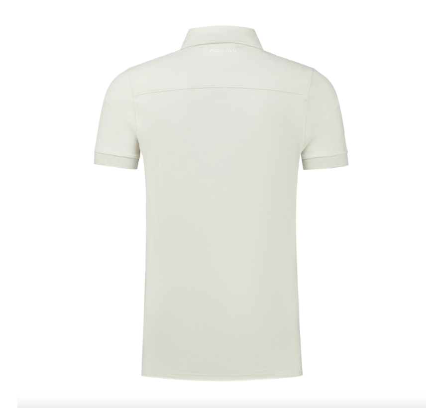 Polo Alpha1 Pique Stretch Ivory (10306)