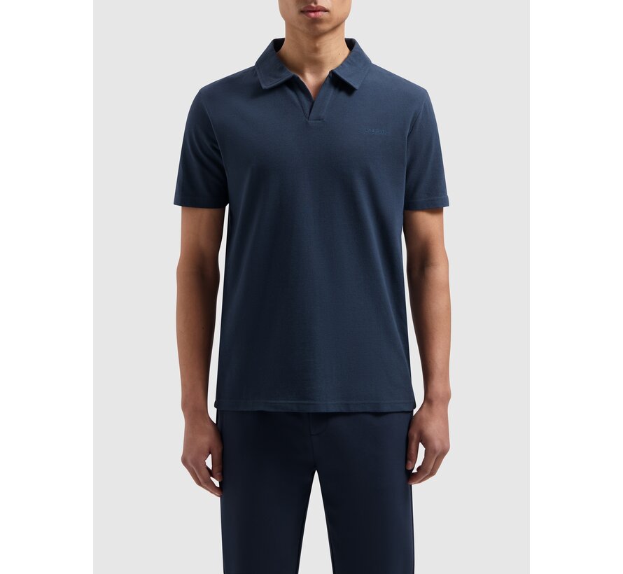 Loose Fit Polo Navy (24010122 - 07)
