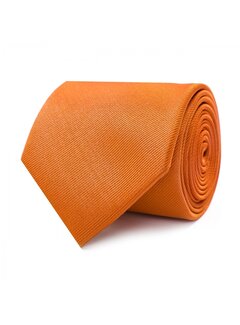 Tresanti Classic Ribbed Tie Orange (TRTIZZ001 - 507)