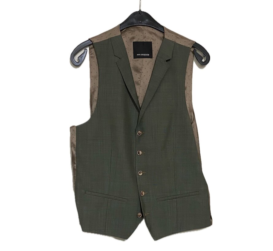 Gilet Structuur Groen (02150 - 034)