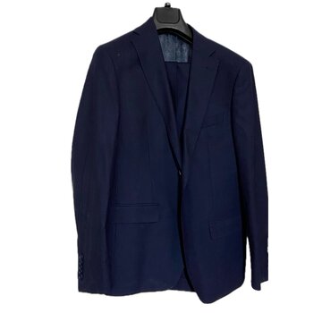 John Edward Kostuum Kleine Ruit Navy (21030890 223031/28)