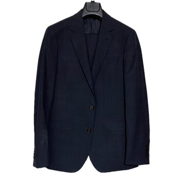 John Edward Kostuum Kleine Ruit Navy (22004890 - 223049/29)