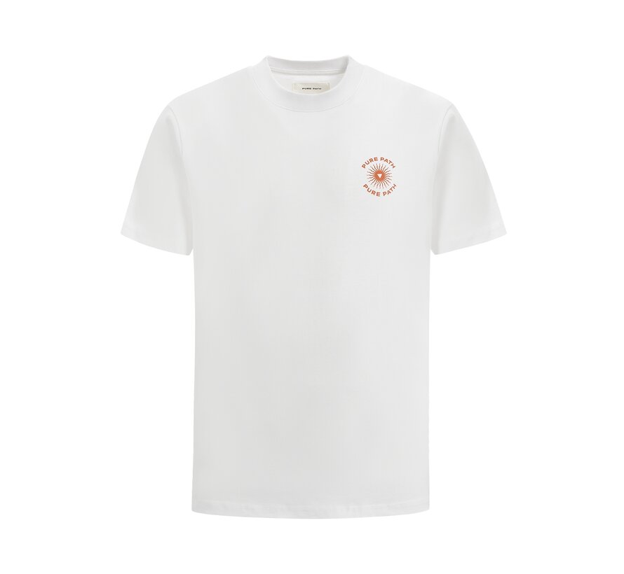 Loose Fit T-shirt Crewneck White (24010111 - 01)