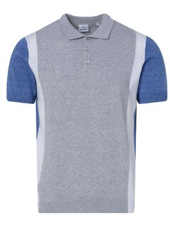 Blue Industry Knitted Polo Grey (KBIS23-M18 - GREY)