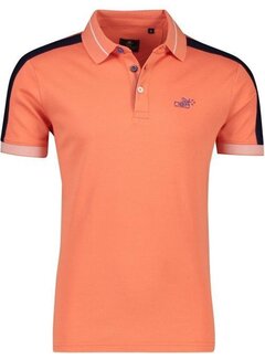 New Zealand Auckland Polo Korte Mouw Never Pepper Oranje (21CN118 - 607)