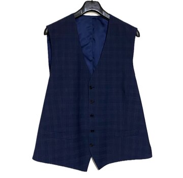 John Edward Gilet Ruit Navy (S06033)