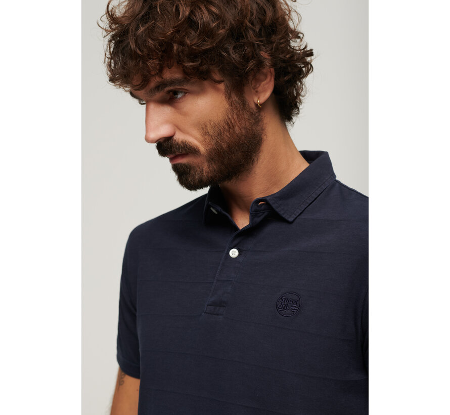 Textured Jersey Polo ECLIPSE NAVY (M1110397A - 98T)