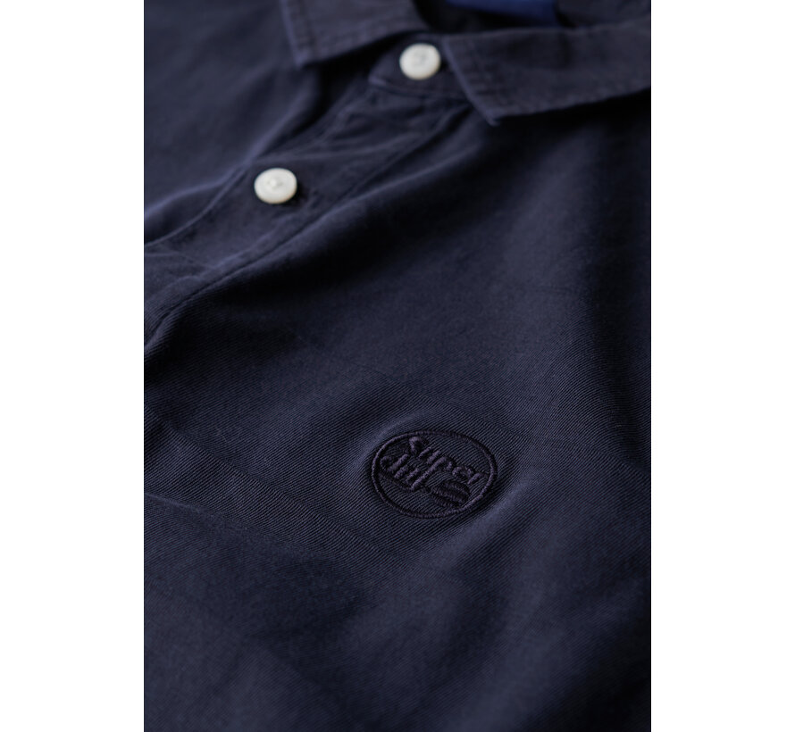 Textured Jersey Polo ECLIPSE NAVY (M1110397A - 98T)