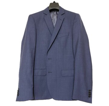 John Edward Colbert Structuur Navy Blauw (S03791)