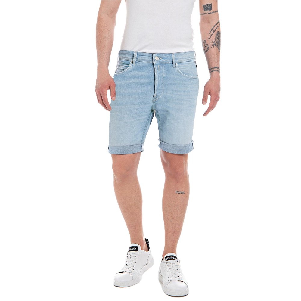 Replay Jeans Short Tapered RBJ.981 Light Blue 