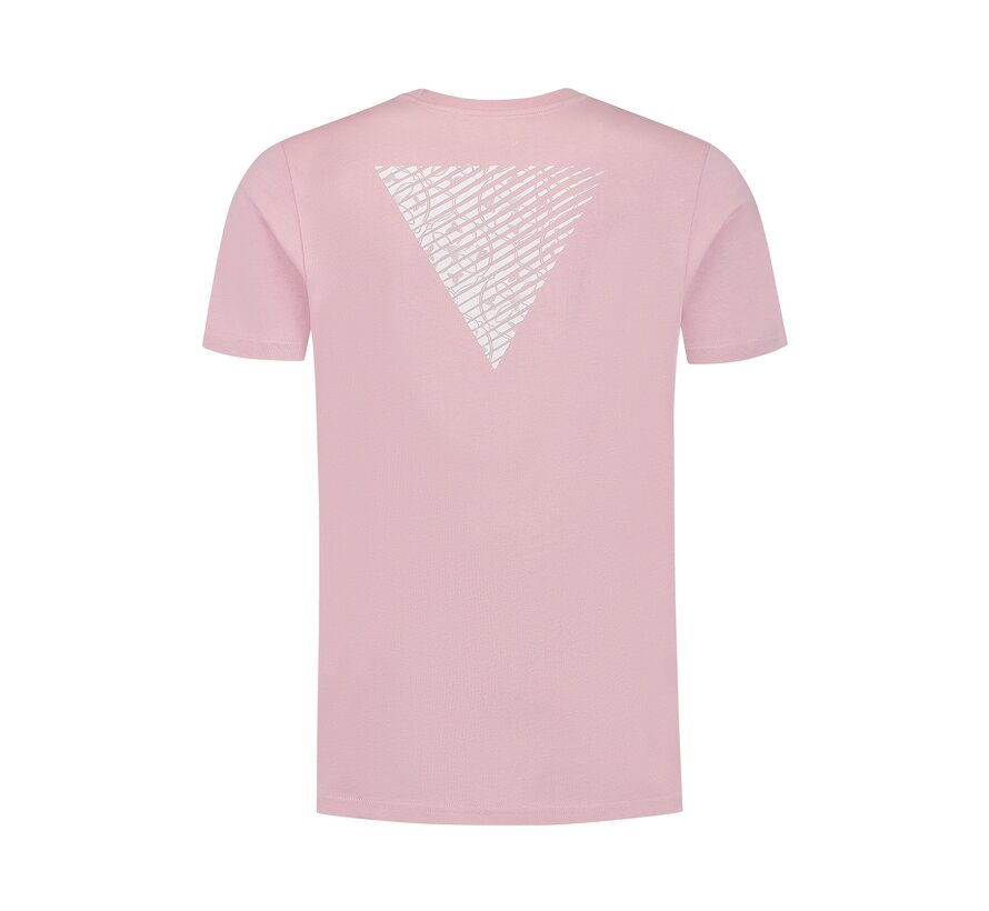 Triangle Monogram T-shirt Pink (24020102 - 23)