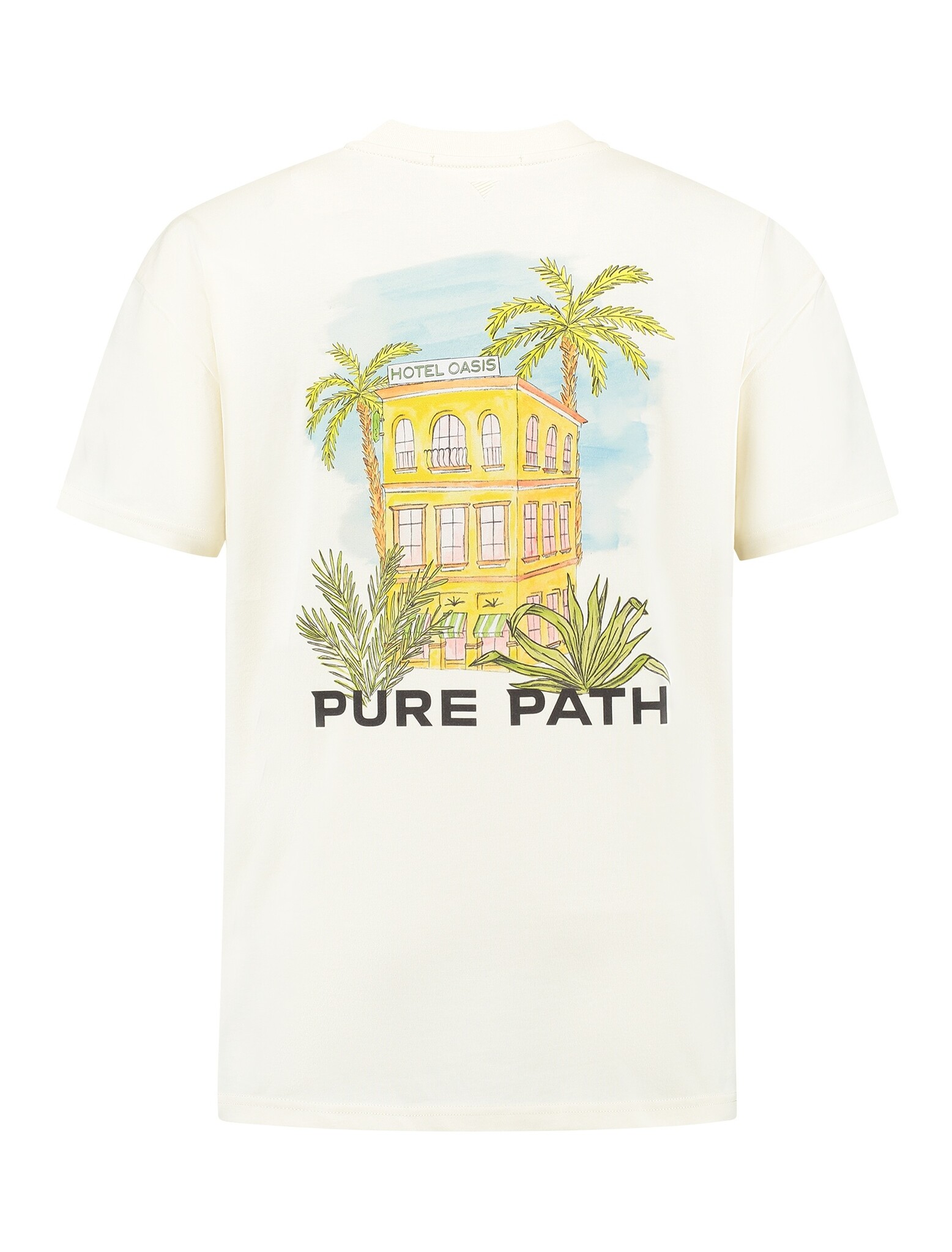 Pure Path Hotel Oasis T-shirt Ecru XL Pure Path