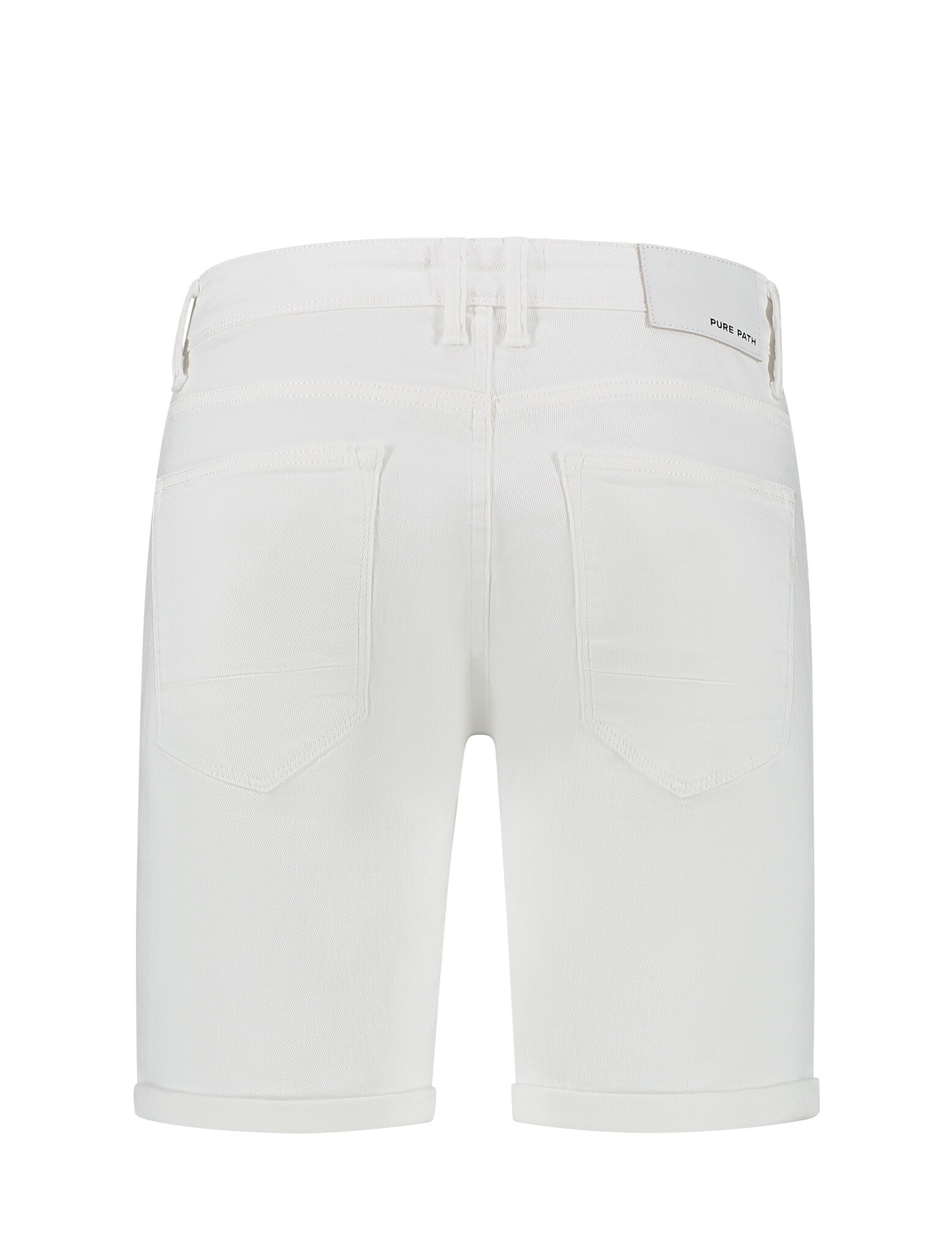 Pure Path Jeans Short The Steve Skinny Fit White Pure Path