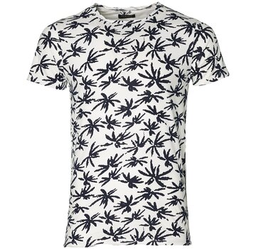 Dstrezzed T-shirt Print Palbomen Wit (202376 - 100)