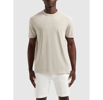 Pure Path Pure Path Loose fit Crewneck SS T-shirt Sand (24020108 - 46)