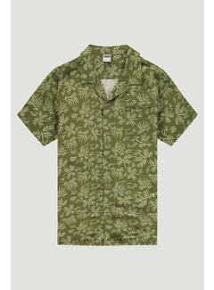 Kultivate Korte Mouw Overhemd ST Paraiso Groen (2301020003 - 725)