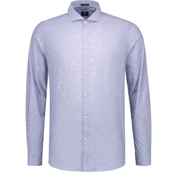 Dstrezzed Overhemd Print Bloemen Licht Blauw (303220 - 625)