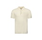 Pullover Short Sleeve Polo Solid Relief Knit Cream (23210244 - 016)
