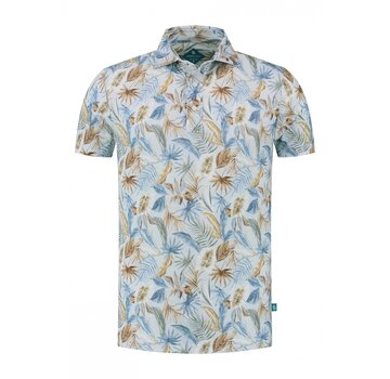 District Indigo Performance Polo Print (7.31.400.788 - 319)