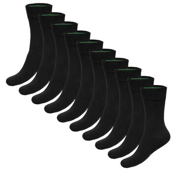 Bamboo Basics Sokken 10pack Bamboo Black (Beau-10P_001)