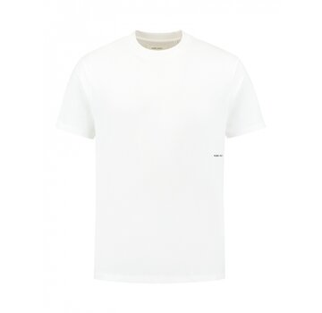 Pure Path Loose Fit T-shirts Crewneck SS Off White (24030106 - 45)