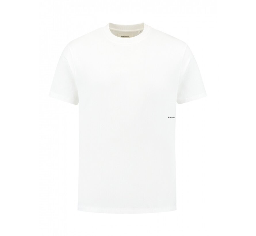 Loose Fit T-shirts Crewneck SS Off White (24030106 - 45)