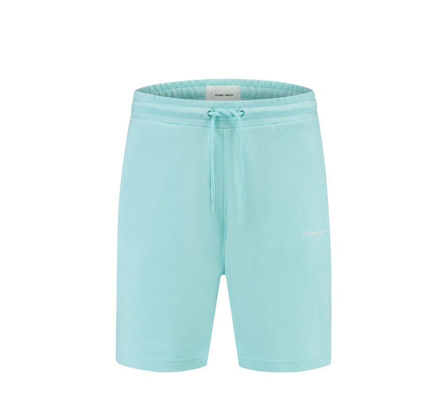 HD Logo Sweat Shorts Aqua (24010521 - 40)