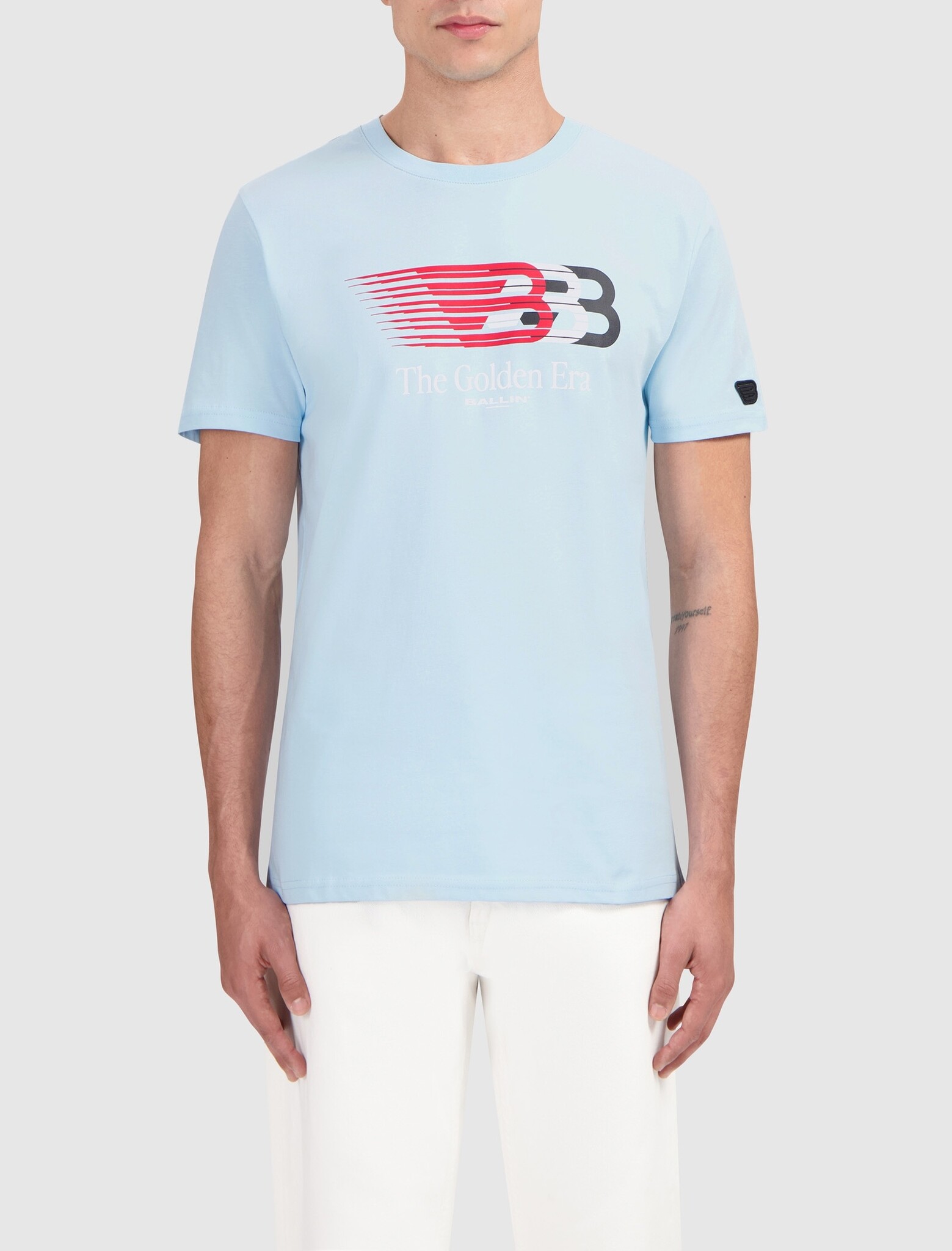 BALLIN' The Golden Era T-shirt Lt Blue  M BALLIN'