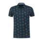 Polo Korte Mouw Print Navy (7.21.401.406 - 310)