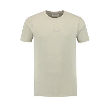 Pure Path Regular fit T-shirtsCrewneck SS Lt Army (24030111 - 08)