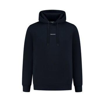 Pure Path Essential Logo Hoodie Navy (10311 - 07)