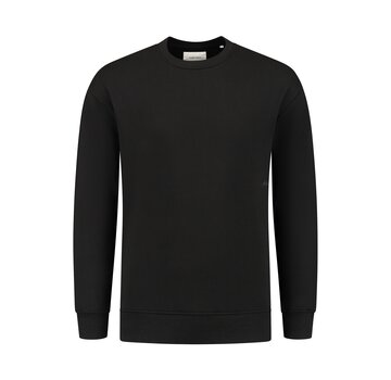 Pure Path Loose Fit Sweaters Crewneck LS Black (24030308 - 02)