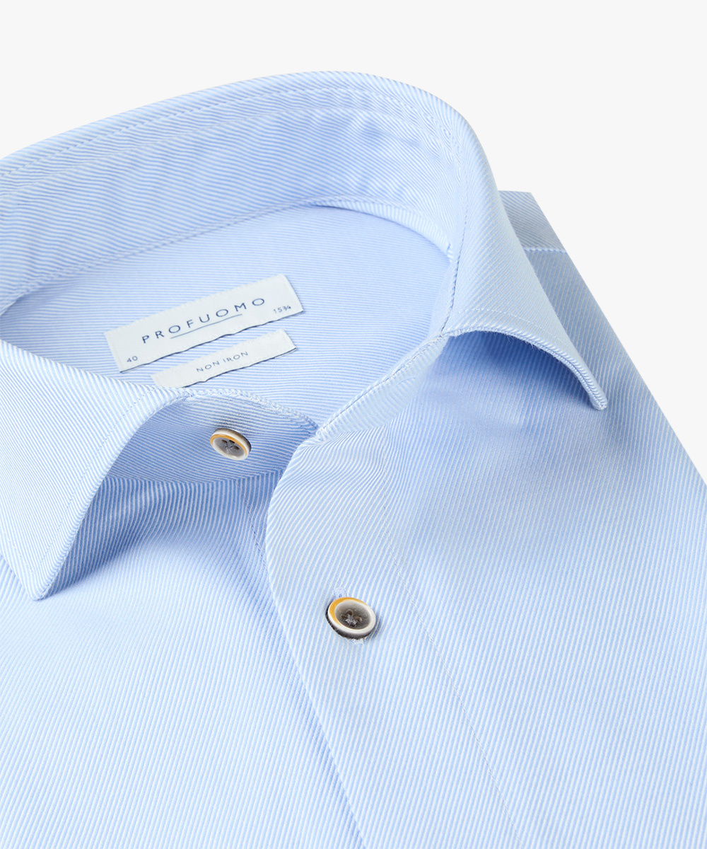 Profuomo Overhemd Light Blue   Profuomo