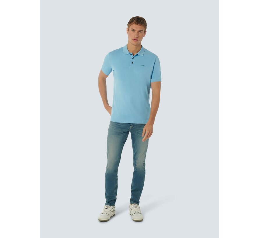 Polo Solid Stretch Aqua (23390160SN - 036)