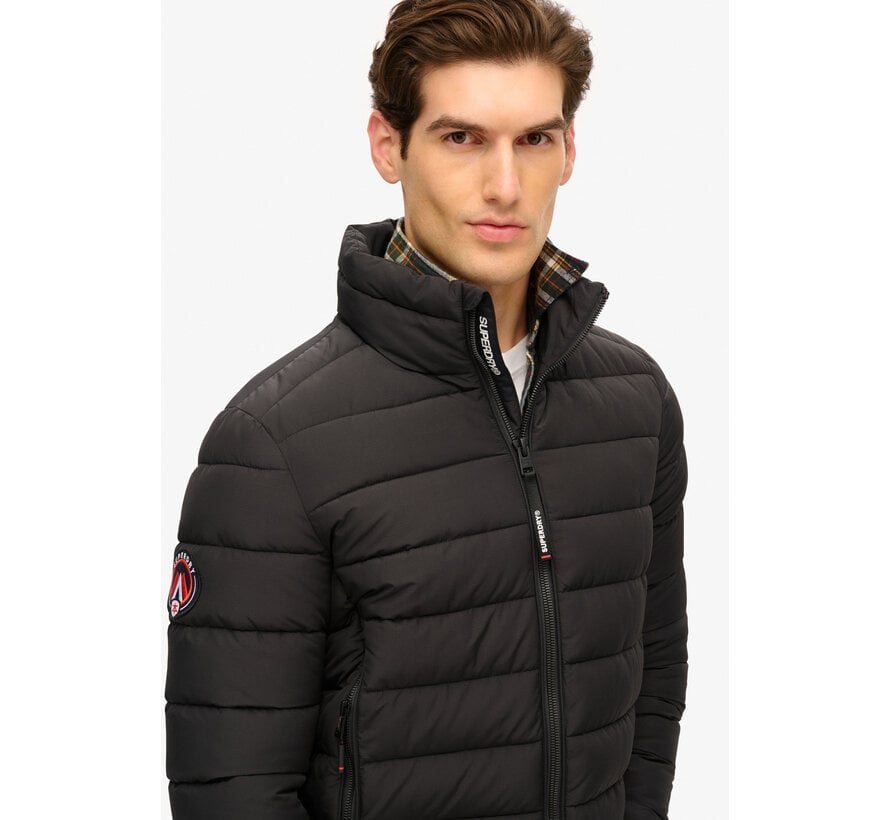 FUJI EMB PADDED JACKET Black (M5011911A - 02A)