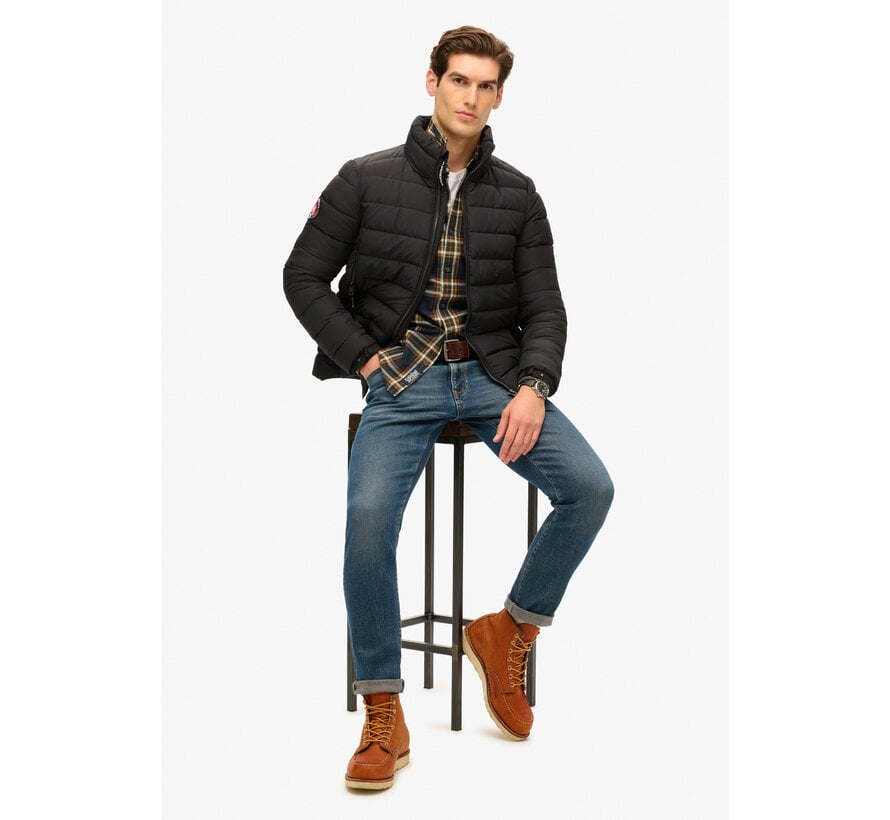 FUJI EMB PADDED JACKET Black (M5011911A - 02A)