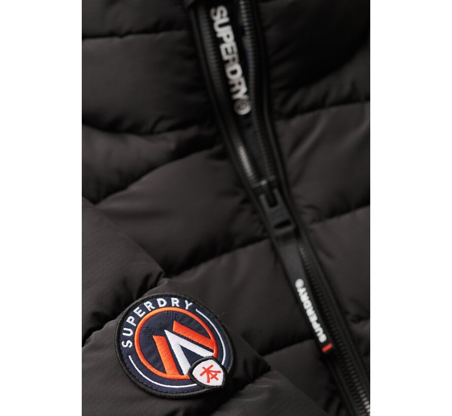 FUJI EMB PADDED JACKET Black (M5011911A - 02A)