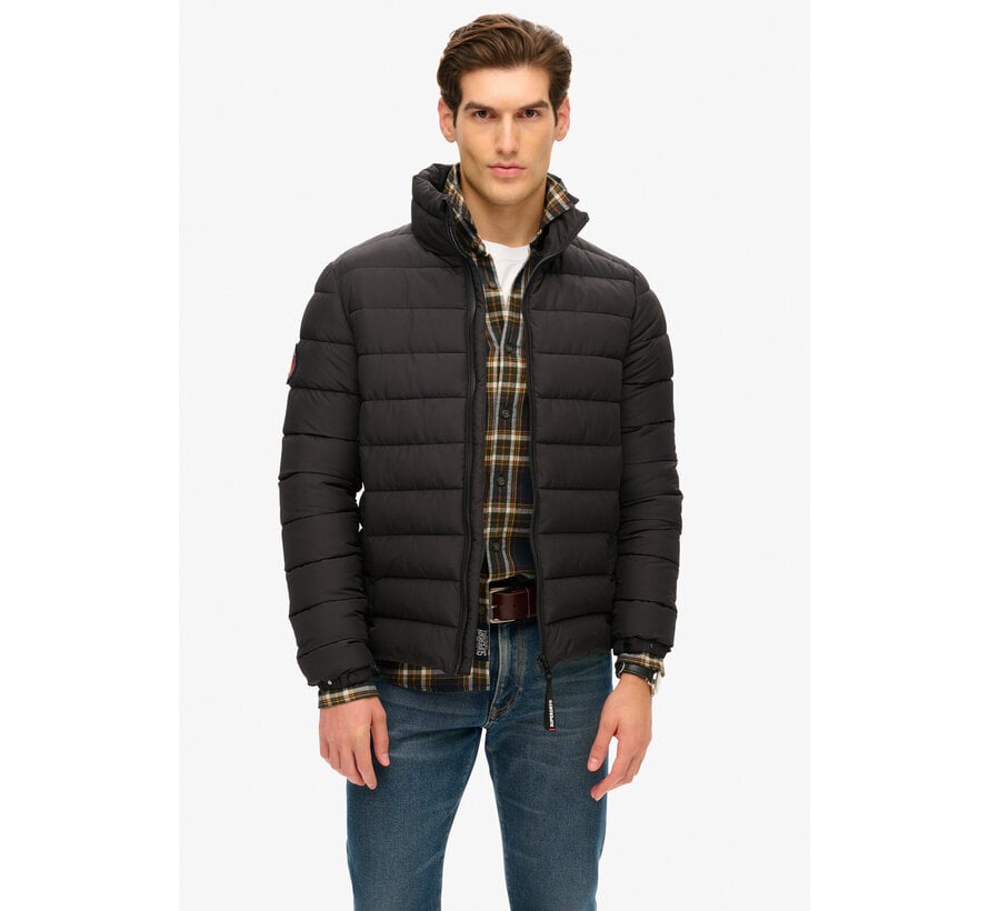 FUJI EMB PADDED JACKET Black (M5011911A - 02A)