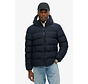 HOODED SPORTS PUFFER JACKET Eclipse Navy (M5011905A - 98T)