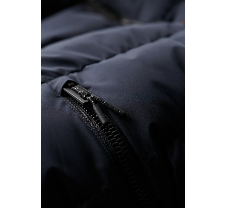 HOODED SPORTS PUFFER JACKET Eclipse Navy (M5011905A - 98T)