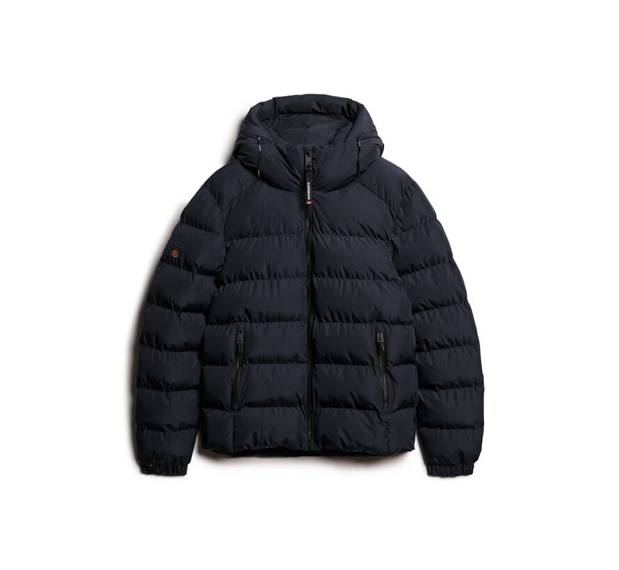 HOODED SPORTS PUFFER JACKET Eclipse Navy (M5011905A - 98T)