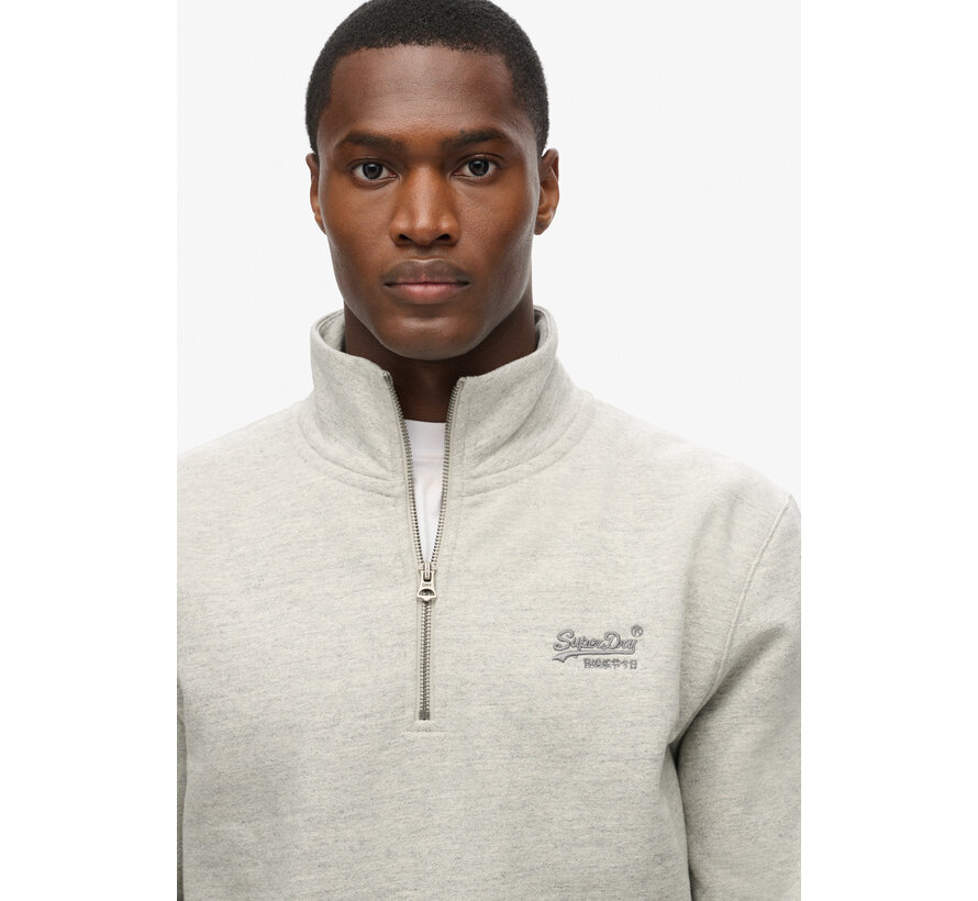 ESSENTIAL LOGO HENLEY Varsity Grey Grindle (M2013750A - D6V)