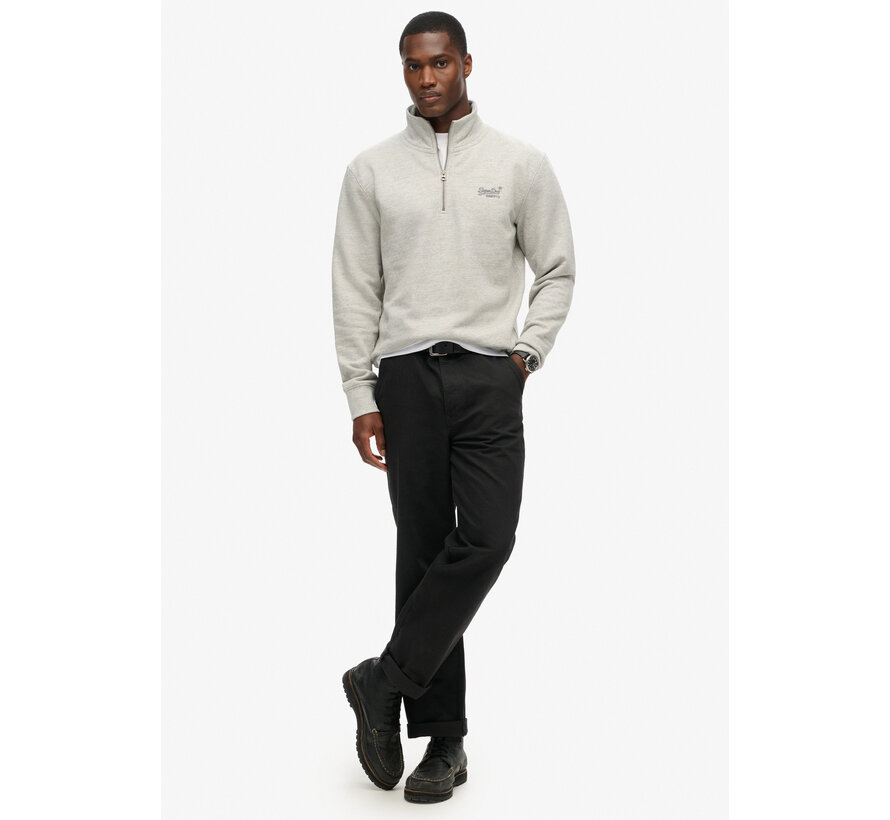 ESSENTIAL LOGO HENLEY Varsity Grey Grindle (M2013750A - D6V)