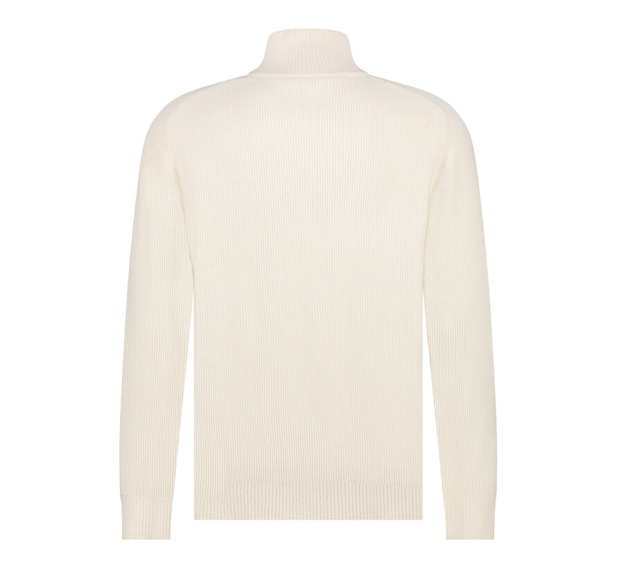 Trui Half-Zip OFF WHITE (KBIW24-M16 - OFF WHITE)