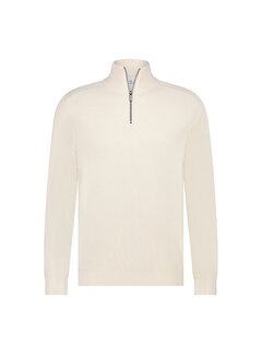 Blue Industry Trui Half-Zip OFF WHITE (KBIW24-M16 - OFF WHITE)