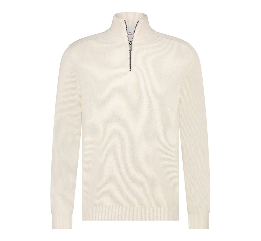 Trui Half-Zip OFF WHITE (KBIW24-M16 - OFF WHITE)